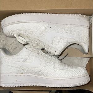 NIKE Air Force 1 ‘07 LV8 'White Croc'
